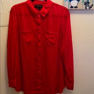 Gorgeous Bright Pink Tunic Length Blouse